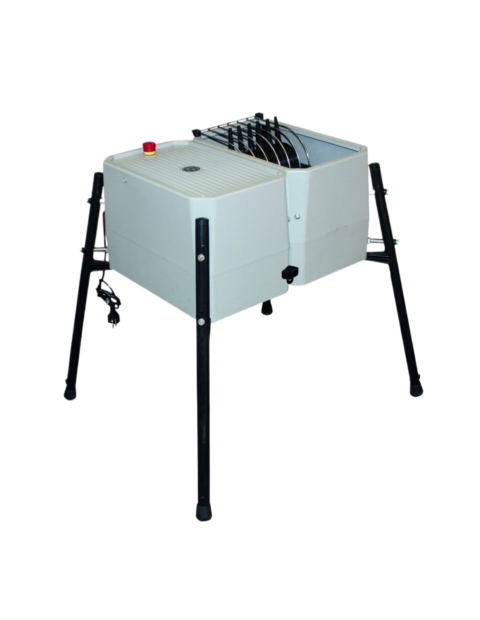 Spiumatrice Esterina in ABS 24 dita con griglia in acciaio inox regolabile